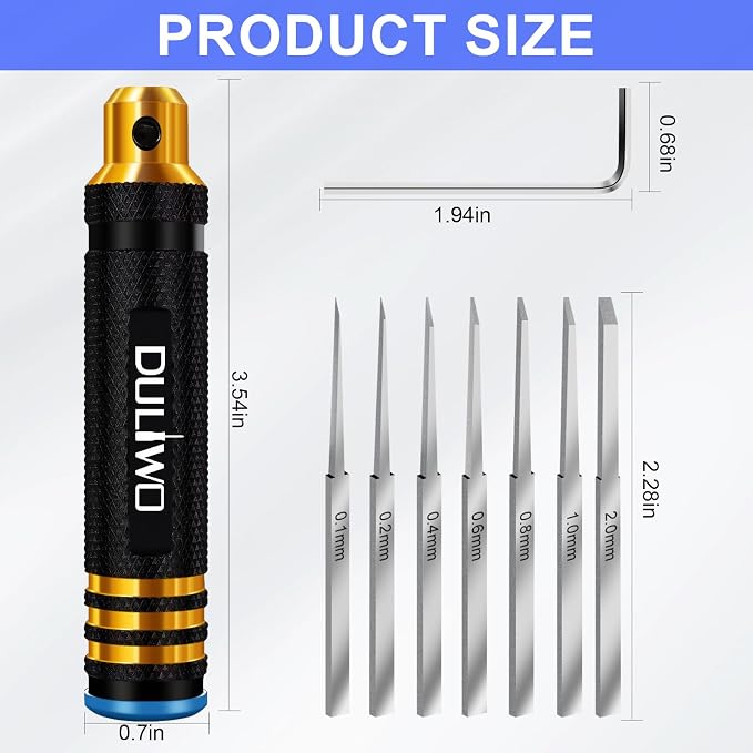 Prime Model Scriber Gundam Resin Carved Scribe Line Hobby Cutting Tool Chisel - Image 6