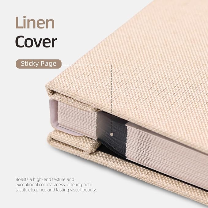 Vienrose Photo Album Self Adhesive 4x6 5x7 3x5 8x10 Scrapbook Album DIY Scrap - Image 5
