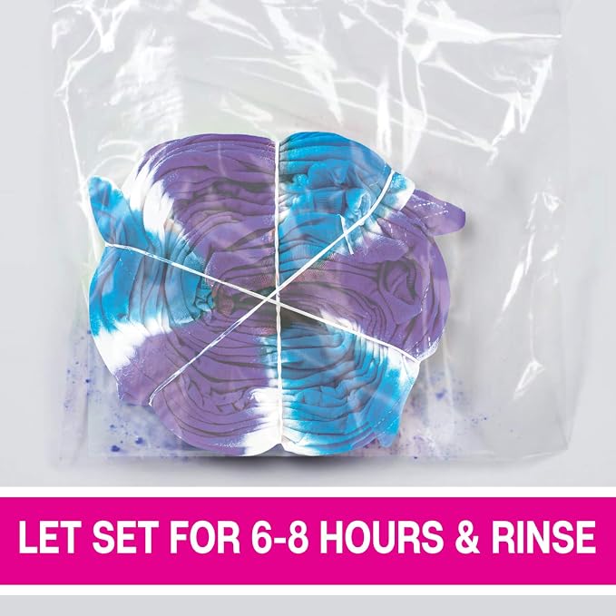 Tulip One-Step Tie-Dye Kit Block Party 16oz 8 Color Tie Dye, As Detailed - Image 8