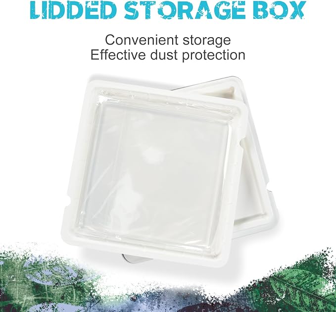 Vollence 6" X 6" Reusable Gel Monoprinting Plate Reusable Art Plate - Image 4