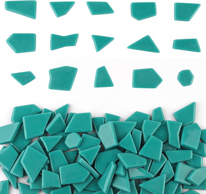 Youway Style Teal Glass Mosaic Tiles by YouwayStyle