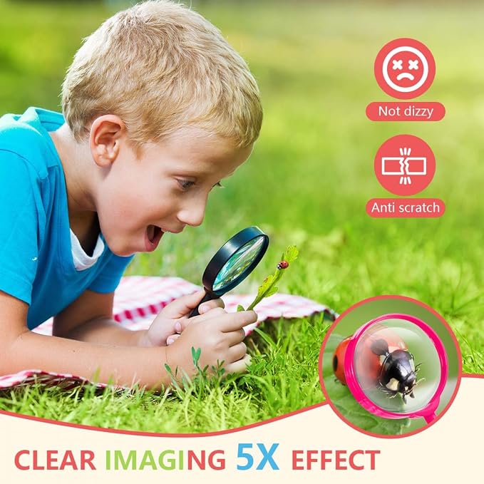 SenseYo 30 PCS Mini Magnifying Glass - Image 3
