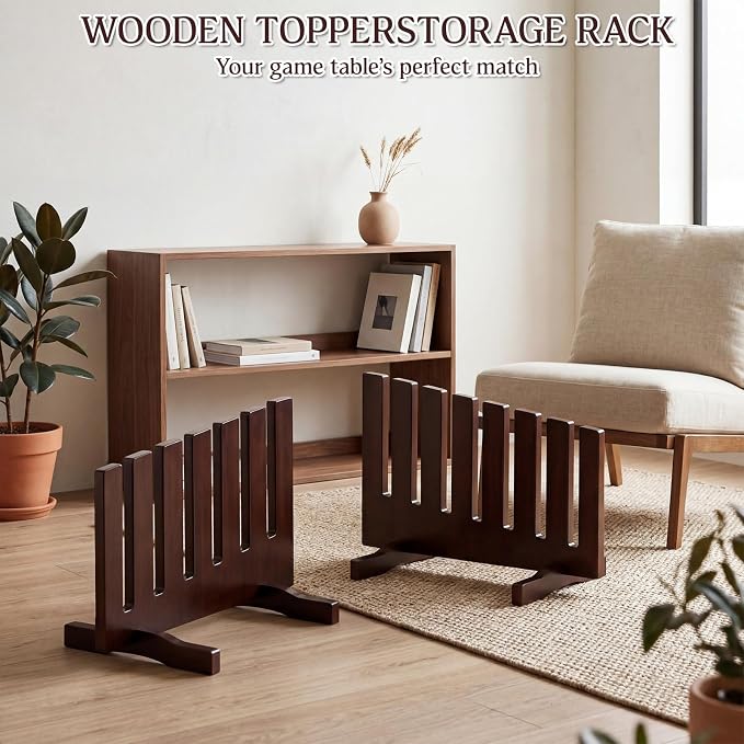 Cinnvoice Solid Wood Topper Storage Rack, Board Holder - Image 6
