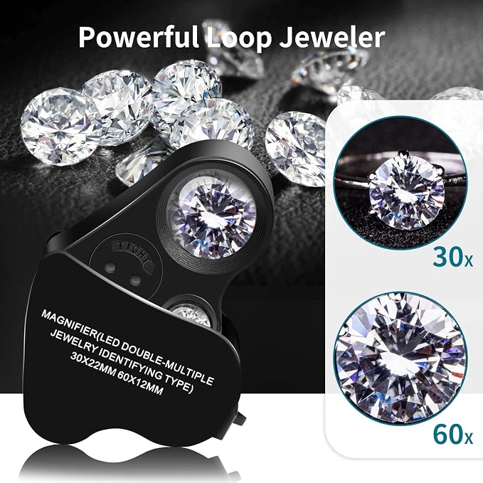 JARLINK 2 Pack Jewelers Loupe - Image 3