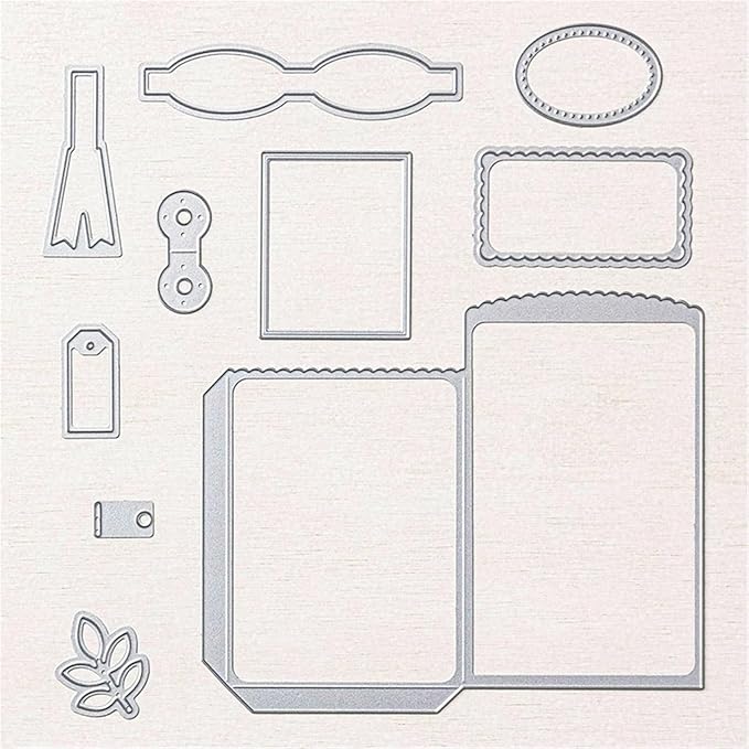 Mvchifay Cutting Dies Metal Stencils Scrapbooking Tool DIY Craft Carbon Steel - Image 6