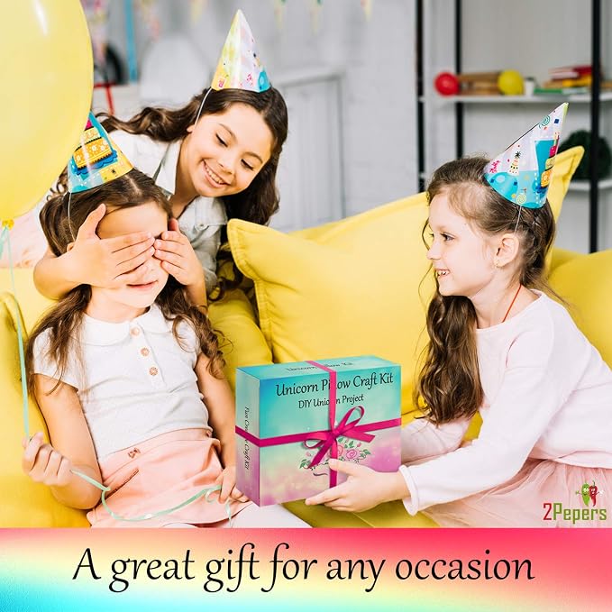 Make Your Own Unicorn Pillow Kit Arts and Crafts - Image 7