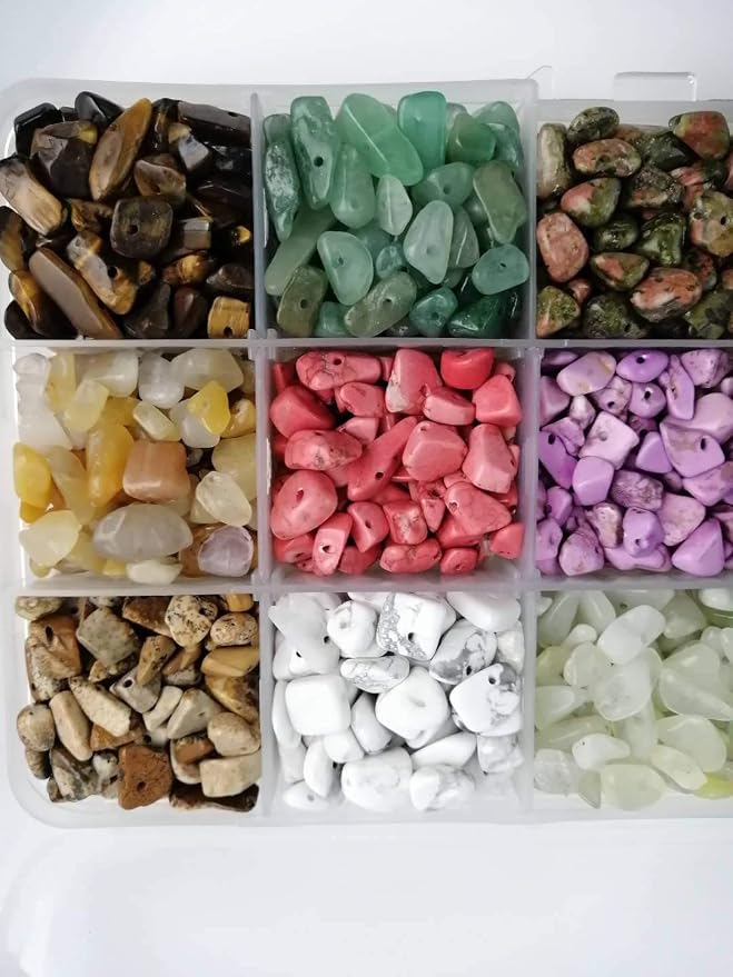 Gemstone Beads Natural Irregular Shaped Stone Chips Crystal Energy Healing Power - Image 4