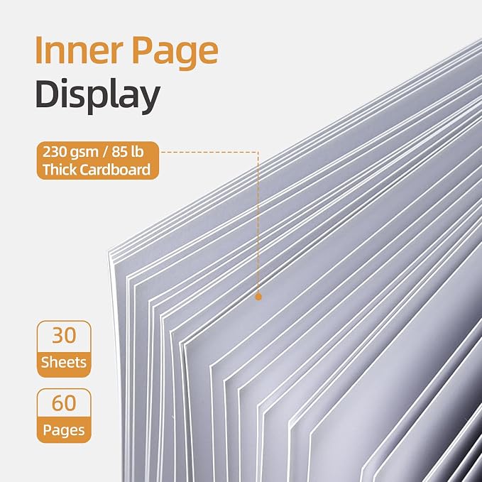 Vienrose DIY Scrapbook Photo Album Kit - Image 8
