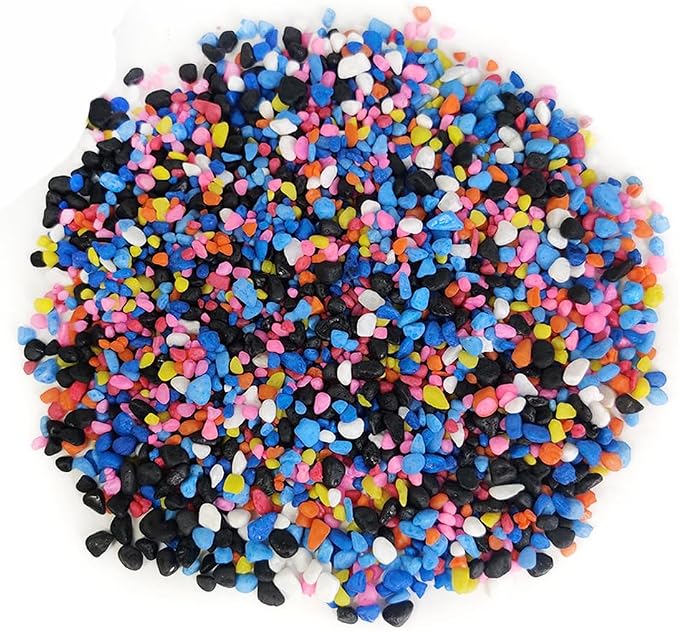 0.88 LB Colored & Black Pea Gravel, Succulent Cactus Topper Dressing Pebbles | - Image 5