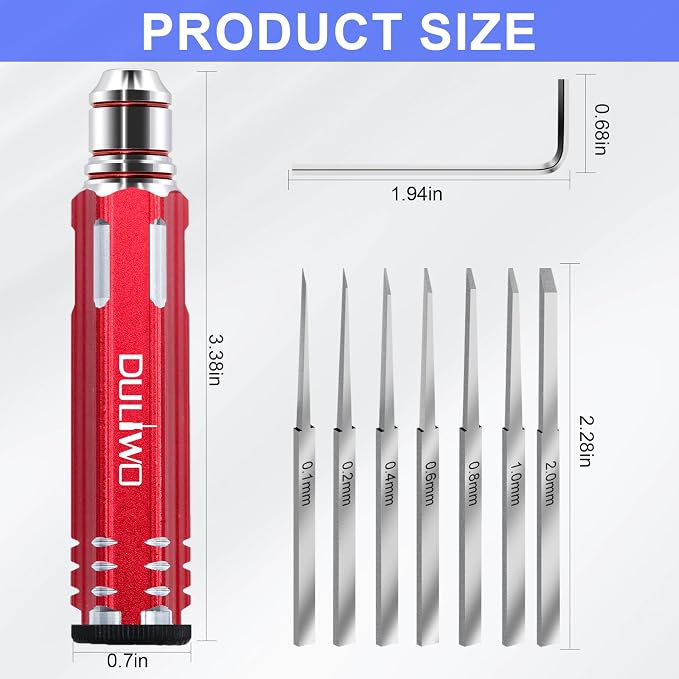 Prime Model Scriber Gundam Resin Carved Scribe Line Hobby Cutting Tool Chisel - Image 6
