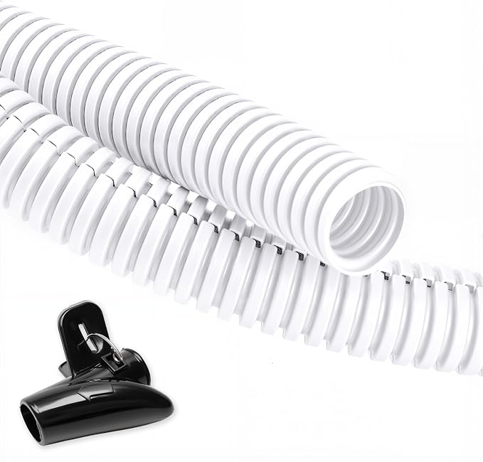 ZhiYo 20FT 1/2” Wire Loom Split Tubing Auto Wire Conduit Flexible Cover | High by ZhiYo