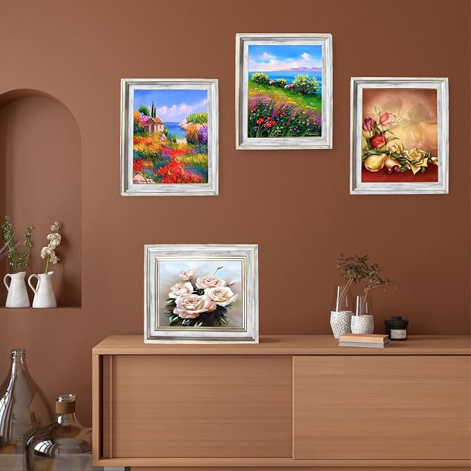 LUCKYLIFE 8x10 Picture Frame Set of 4 - Image 2