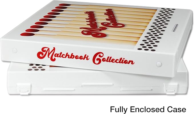 UniKeep Matchbook Cover Collection Storage Album & Display Case | Includes 15 - Image 7