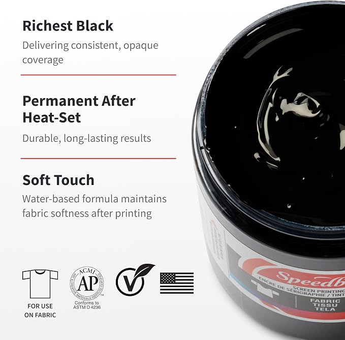 Speedball, Fabric Screen Printing Ink, 128 Fl Oz. - Image 3