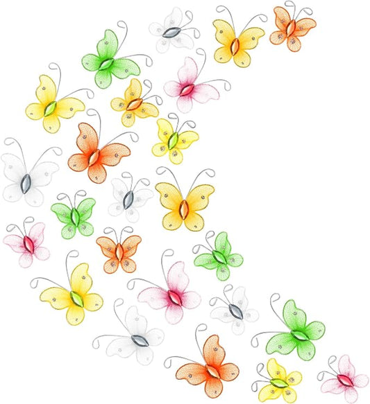 Zonon 60 Pcs Butterflies for Crafts by Zonon