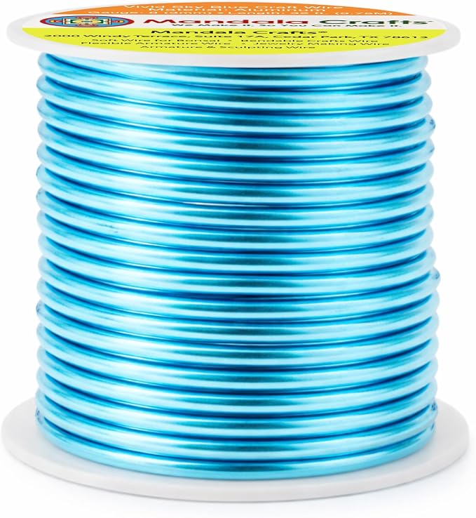 Mandala Crafts 8 Gauge Anodized Aluminum Craft Wire - Image 2