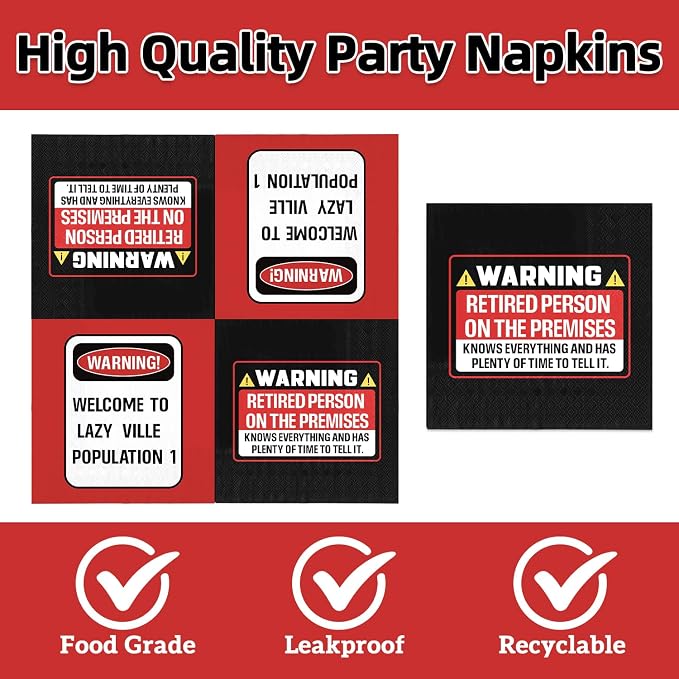40Pcs Retirement Party Decorations Happy Retirement Party Supplie - Image 4