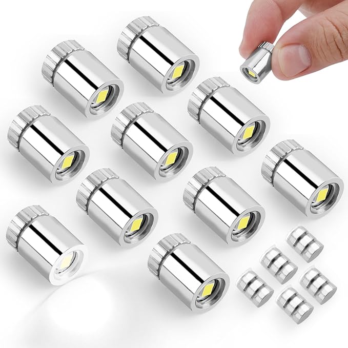 10pcs Micro Led Lights, Battery Powered Tiny Led Lights Small Mini Dollhouse by BTFO