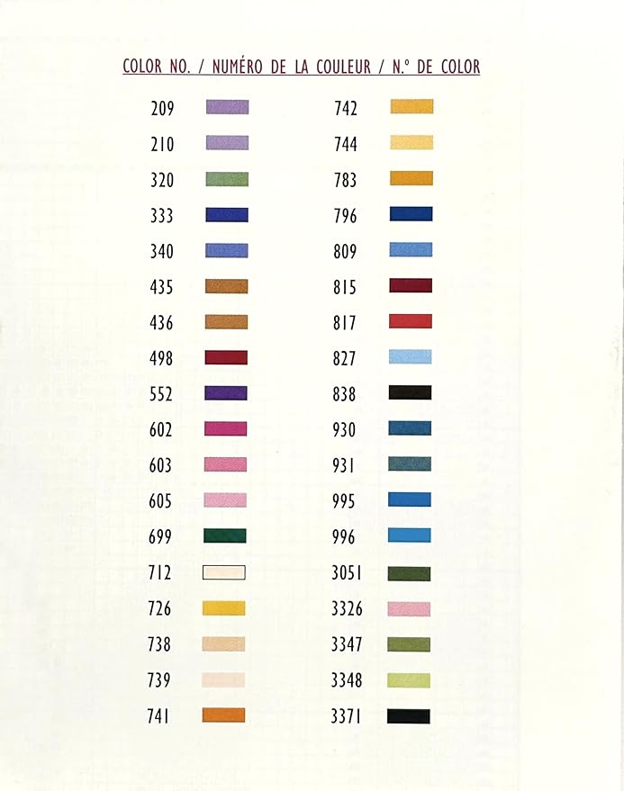 DMC 117F25-PC36 Embroidery Popular Colors Floss Pack, Colors may vary - Image 5