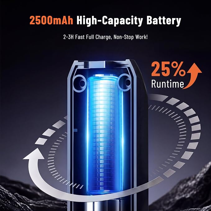 Katerk 3.7V Mini Cordless Rotary Tool Kit, 5-Speed Mini Craft Tool | 70 Pcs - Image 4