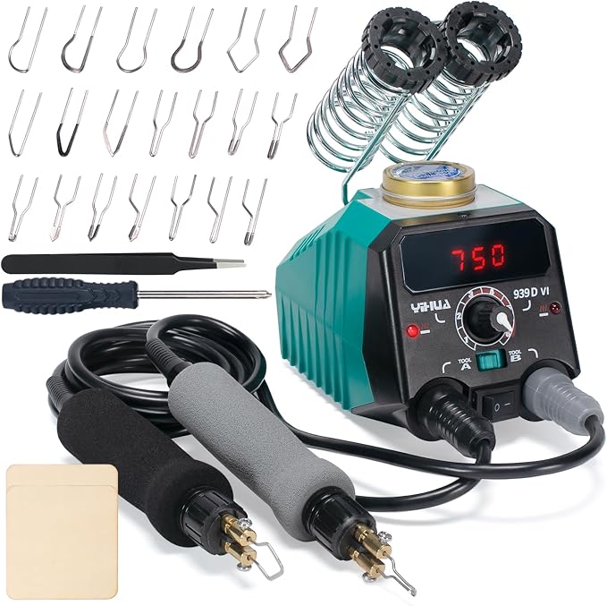 YIHUA 939D-VI Dual Pen Wood Burning Kit by YIHUA