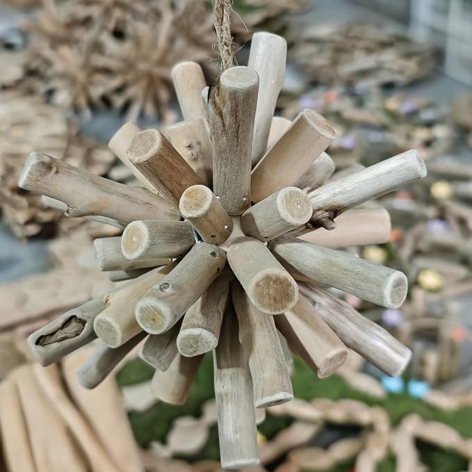 Driftwood for Crafts, 4.7 Inch Long 0.4-0.8 Inch in Diameter Driftwood Sticks - Image 5