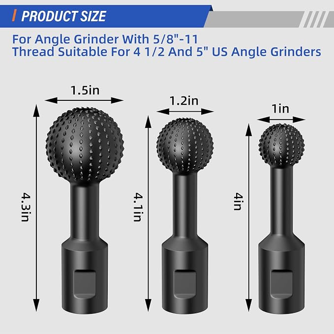 BURMONG Sphere Rotary Burr Set - Image 4