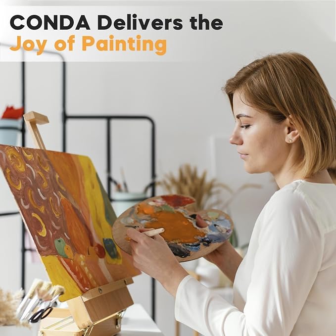 Canvas Boards 12 x 16 inch, 14 Pack, 100% Cotton Blank Canvas, Quality Acid - Image 3