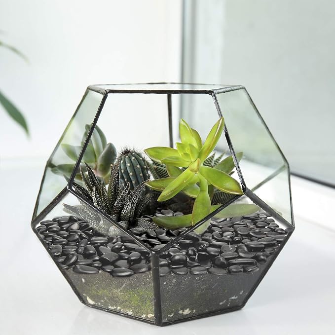 Black Small Decorative Pebbles - 2LB Gravel River Rock - Image 4