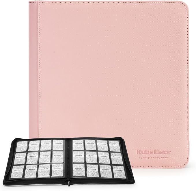 Card Binder – 720 Capacity, Zippered Trading Card Holder by Unknown