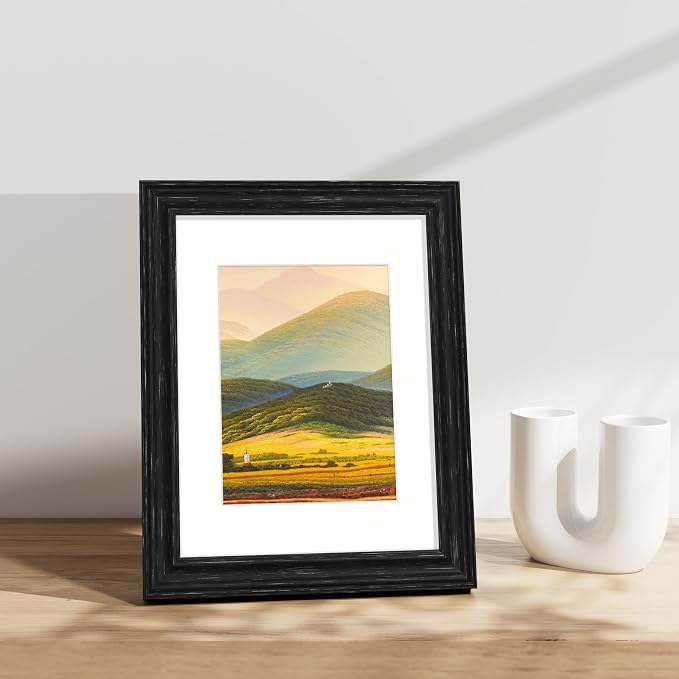 Vittanly 8.5x11 Picture Frames Set of 2, Ornate Vintage Photo Frame - Image 4