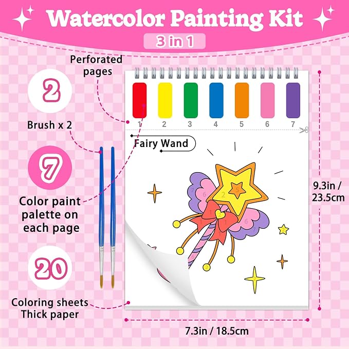 SOCOLER Paint with Water Coloring Books - Image 5