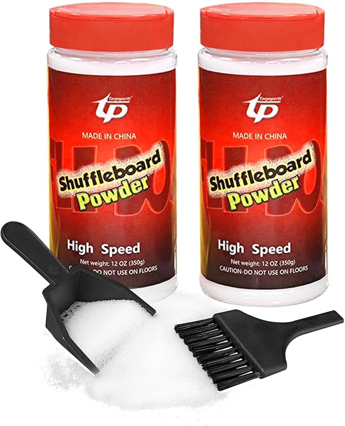 Shuffleboard Sand Wax High/Medium Speed Shuffleboard Powder Set, Shuffleboard by TP