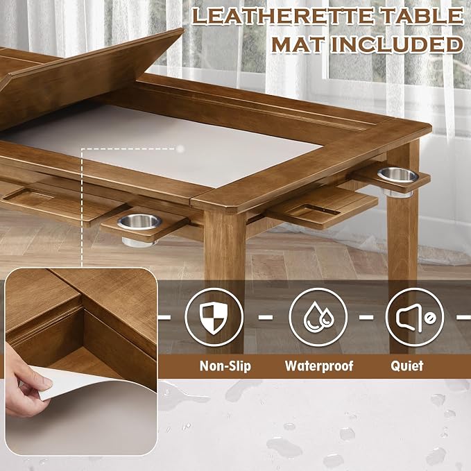 Haddockway 63" ×39“ Board Game Table - Image 4