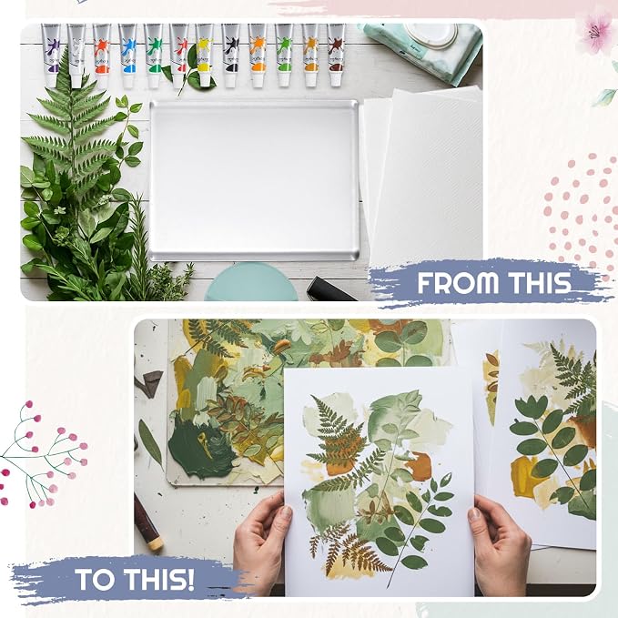 Fuyoooo 8" x 10" Gel Printing Plate Kit - Image 3