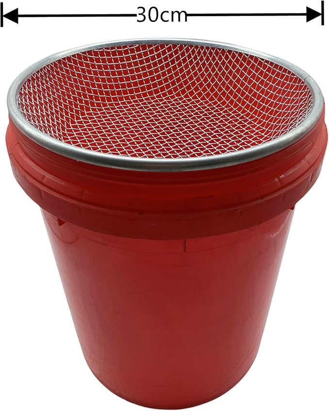 3 PCS Soil Sieve for Garen -12 inches Soil Sifter for Rocks Compost Suitable - Image 6