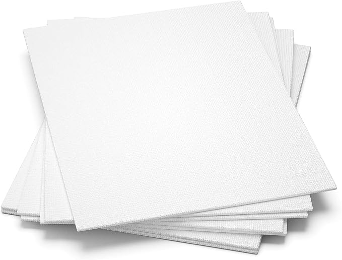 GOTIDEAL Canvases for Painting, 11x14 inch of 7, Professional Primed White - Image 2