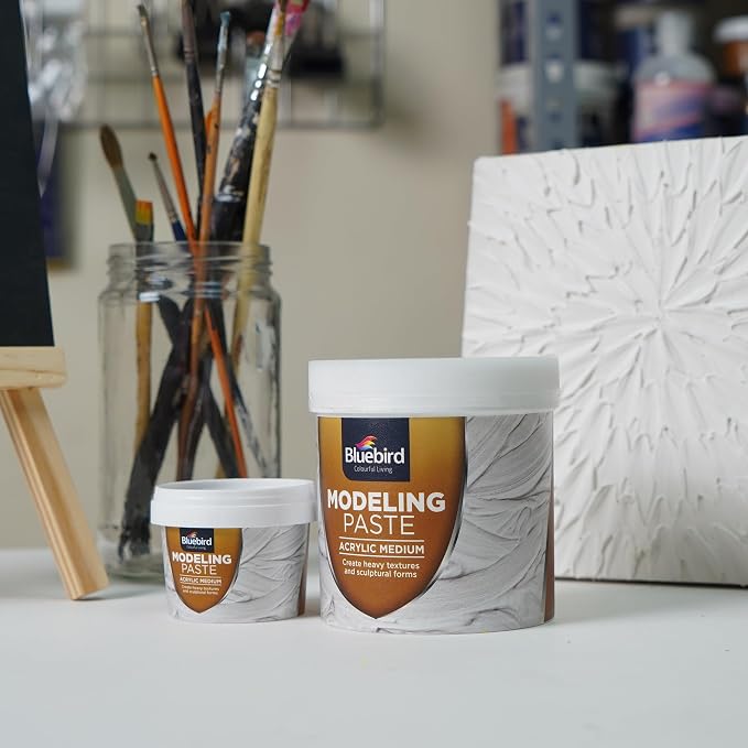 Bluebird Thick Modeling Paste White 28.2 Oz / 800gm - Image 2