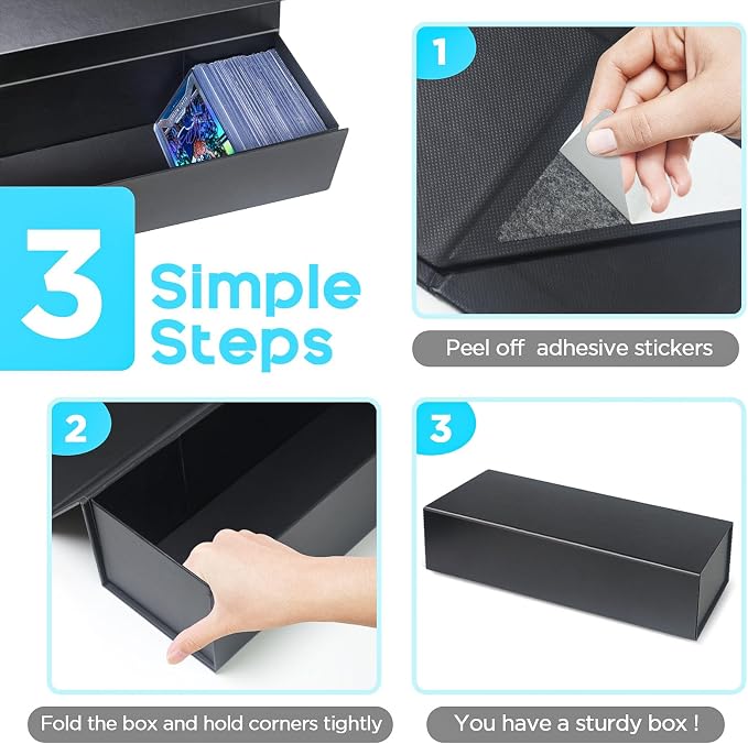 Vowcarol Trading Card Storage Box, Top loader Storage Box, Trading Card Holder - Image 6