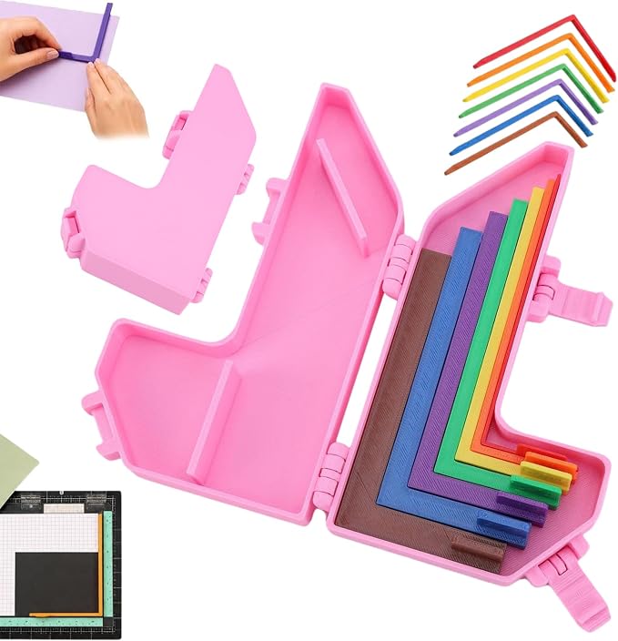 7pcs Paper Crafting Alignment Guides by Unknown