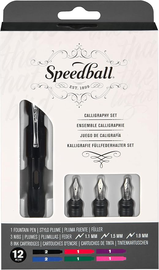 Speedball Art Products 002903 Calligraphy Fountain Pen Set by SpeedballArt