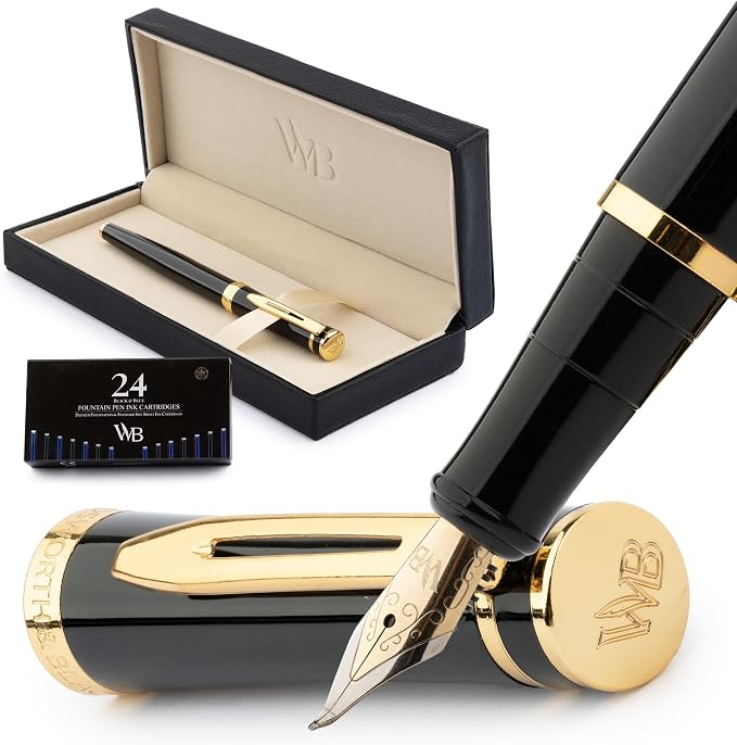 Wordsworth & Black Luxury Fountain Pen Set by WordsworthBlack