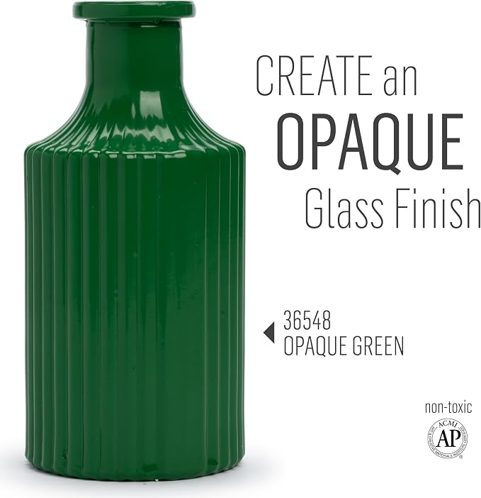 FolkArt Murano Opaque Acrylic Glass Paint, 2 fl oz - Image 3