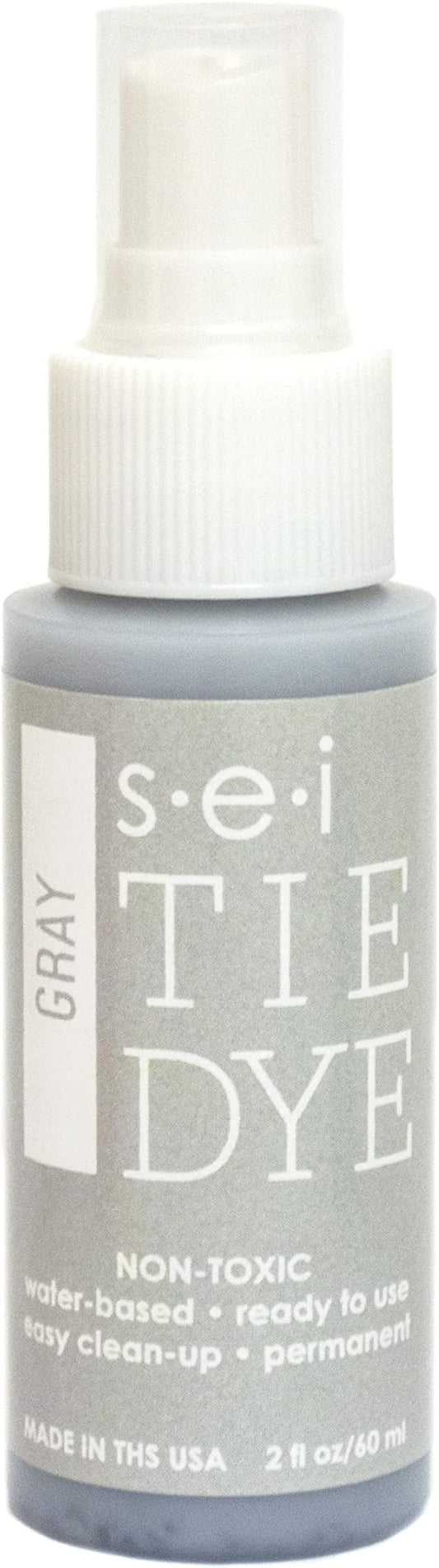 S.E.I. Grey Tie Dye Spray Bottle: 2oz. Non Toxic Fabric Dye Spray, DIY by SEI
