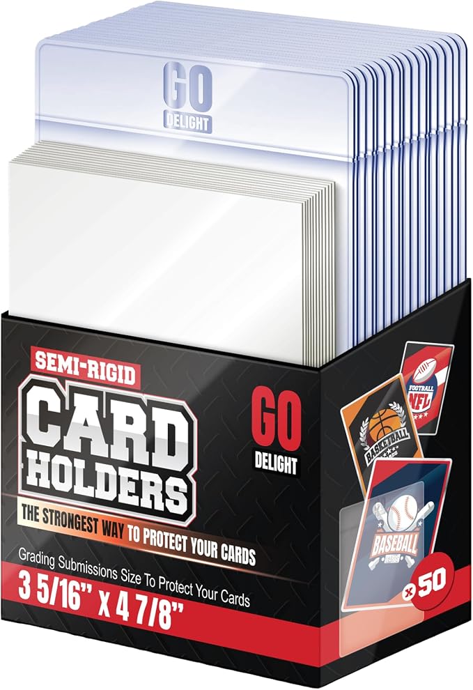 Semi Rigid Card Holders & Sleeves by GoDelight