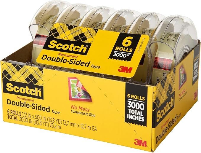 Scotch Permanent Double Sided Tape, Card Making and Holiday Scrapbooking - Image 2