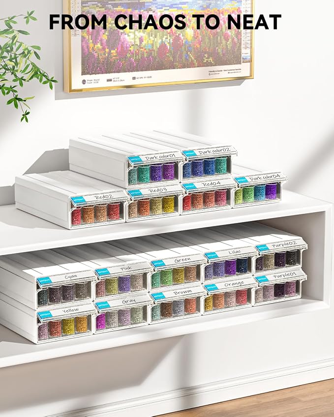 ARTDOT 4-Pack Interlocking Storage Containers - Image 5