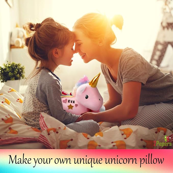 Make Your Own Unicorn Pillow Kit Arts and Crafts - Image 3