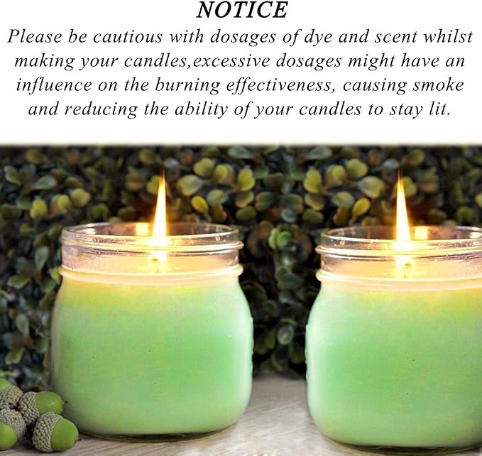 EricX Light 100 Piece Natural Candle Wick, Low Smoke 6" Pre-Waxed & 100% - Image 7