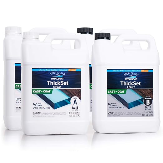 TotalBoat Thickset Deep Pour Epoxy Resin Kit by TotalBoat